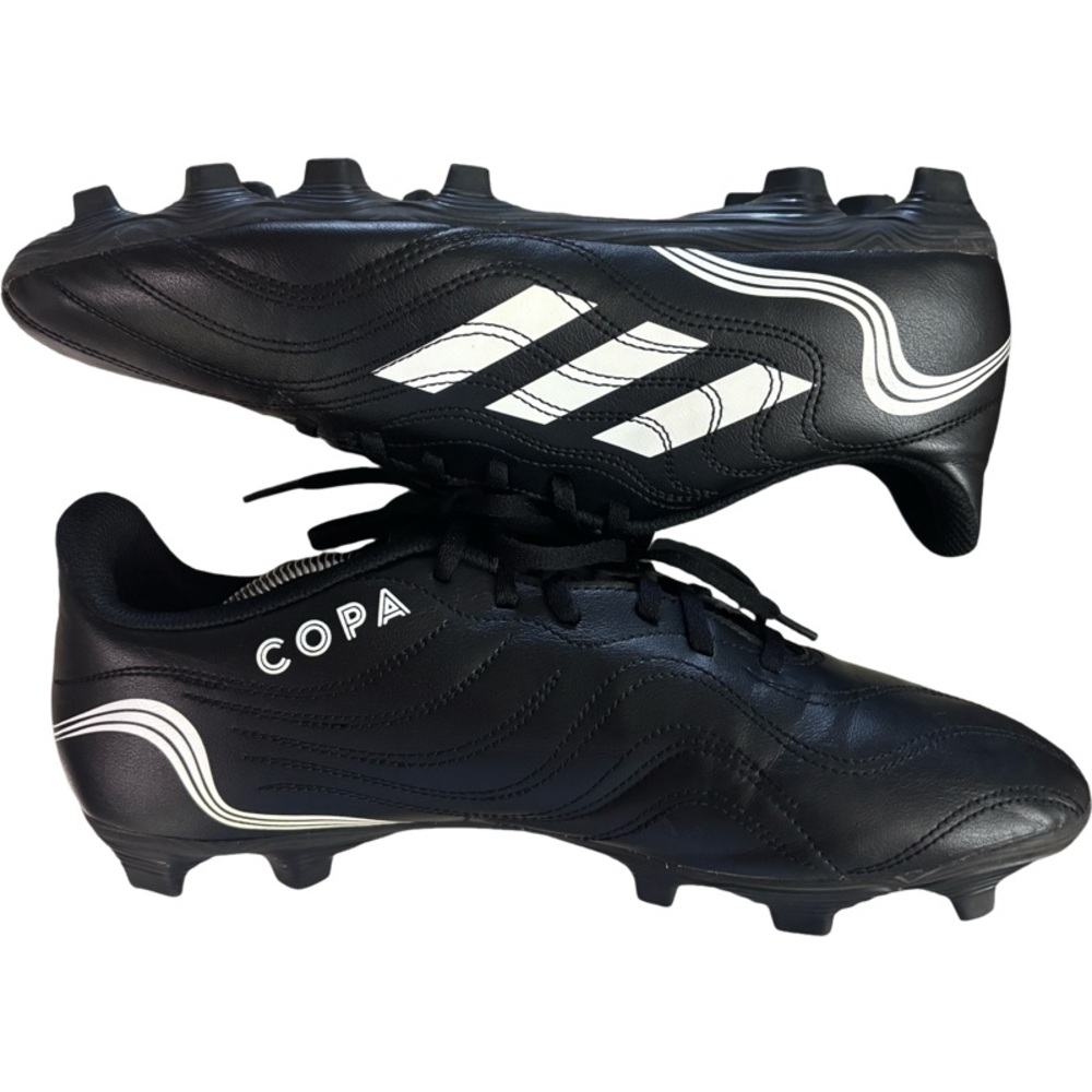ADIDAS COPA SENSE .4 FG SHADOWPORTAL - CORE BLACK/FOOTWEAR WHITE SIZE 11